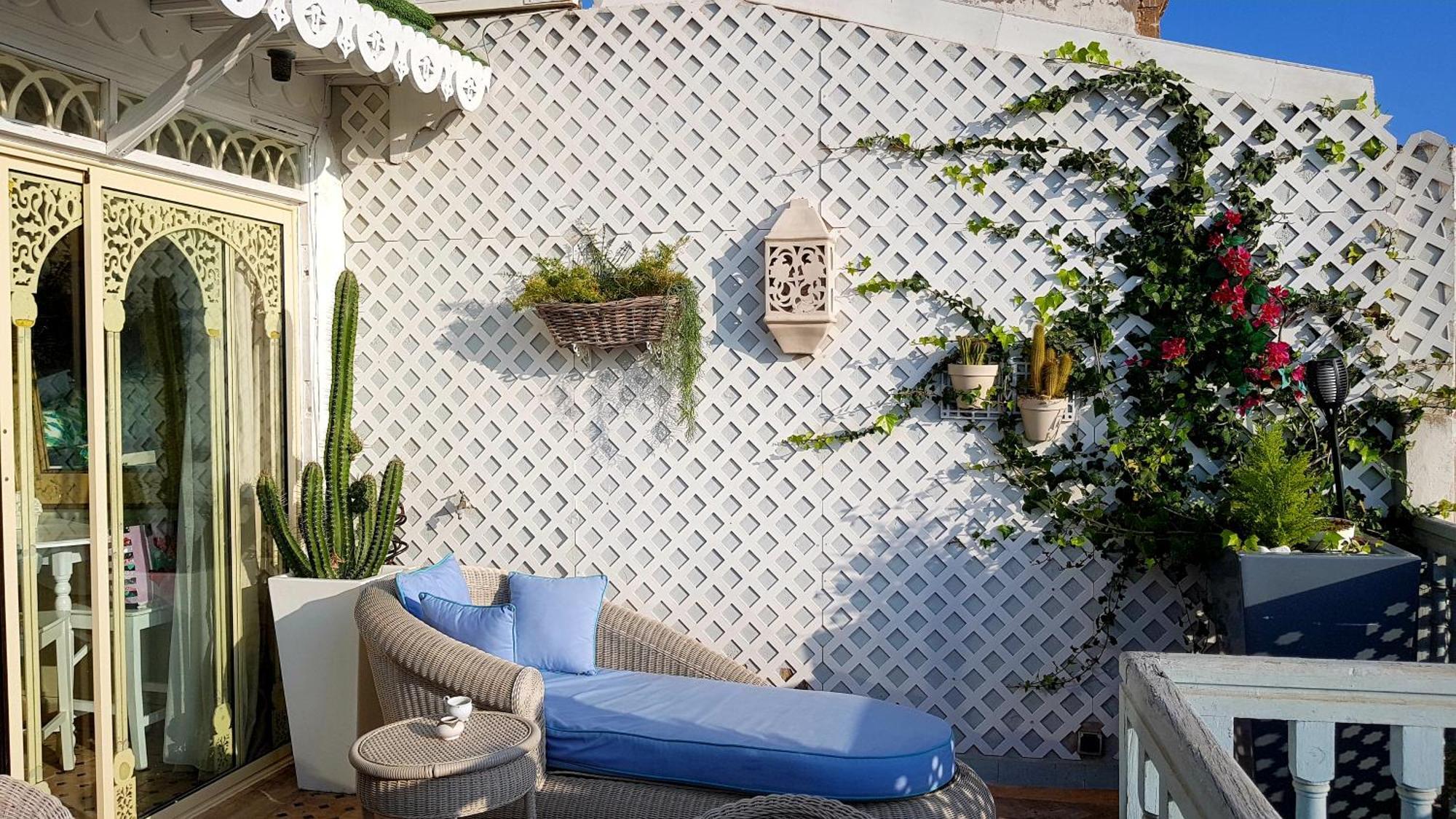Saphir Dans La Medina Avec Vue Et Terrasse Appartement